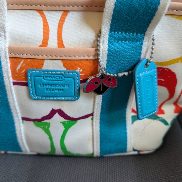 Coach Vintage Early 2000's Scribble Mini Bag - Picture 2 of 11